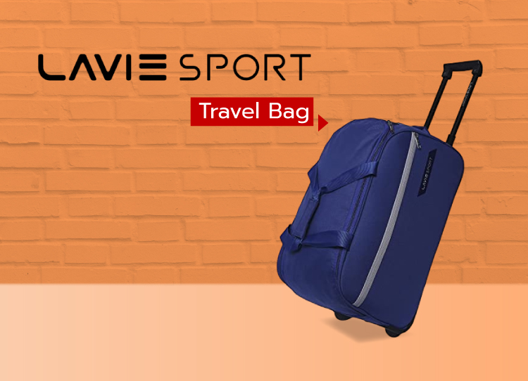 Play, Get Lucky And Win A Lavie Sport Duffel Bag.