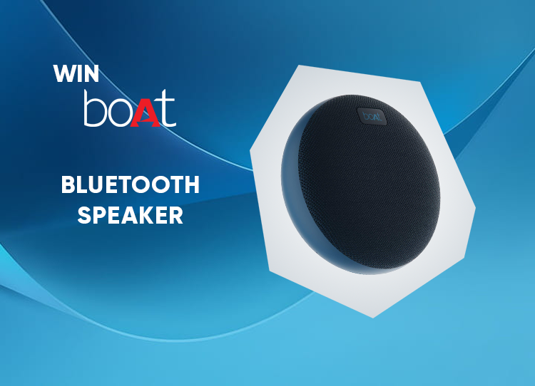 win boat speaker in online contest platform in india