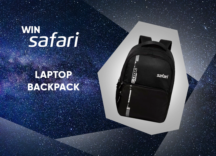 win safari bag in online contest platform in India